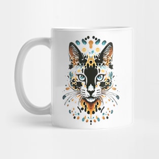 Cute Cat Illusion Design, Funny Cat Lover Gift Idea Mug